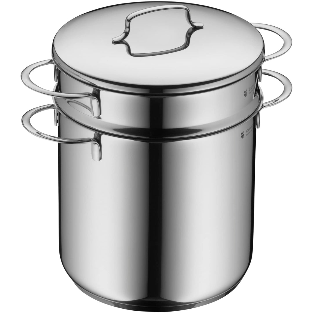 WMF Mini Nudeltopf mit Metalldeckel und Einsatz klein 18 cm, 3l, Cromargan Edelstahl poliert, Indukt