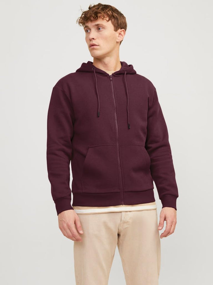 JACK &amp; JONES Jungen Jjebradley Zip Hood Noos Veste Sweat-Shirt