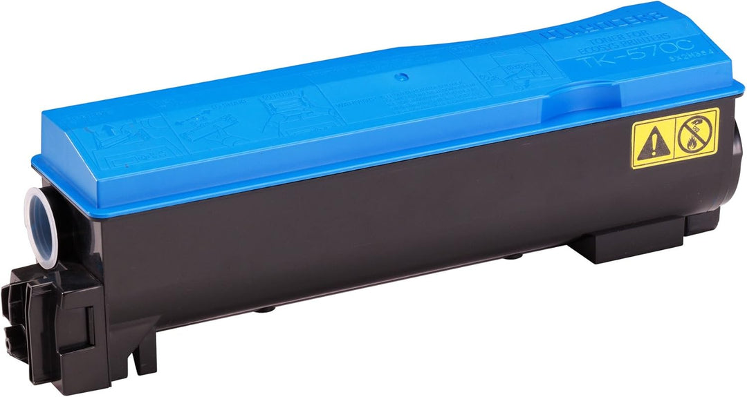 Kyocera TK-570C Original Toner-kartusche Cyan 1T02HGCEU0. Kompatibel für ECOSYS P7035cdn, FS-C5400DN