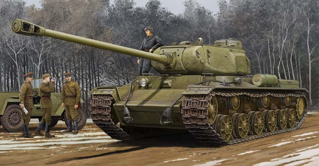 Trumpeter 01570 Modellbausatz Soviet KV-122 Heavy Tank