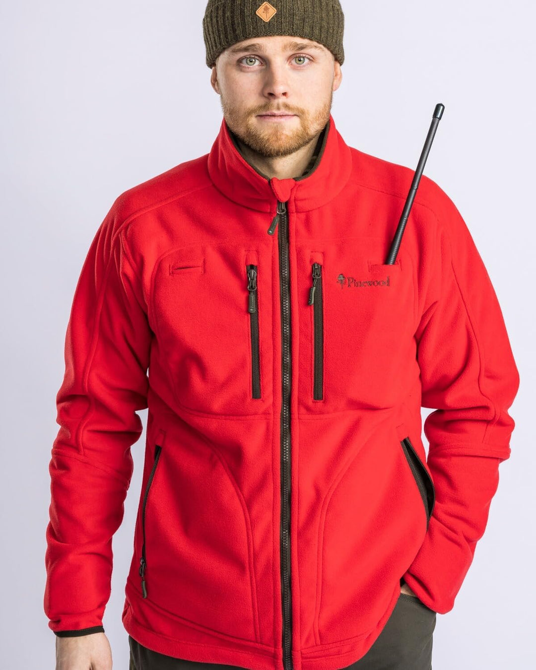 Pinewood Furudal wendbare Fleece für Herren. Zum Wandern, Trekking, Jagd, Hundesport und vielen Outd