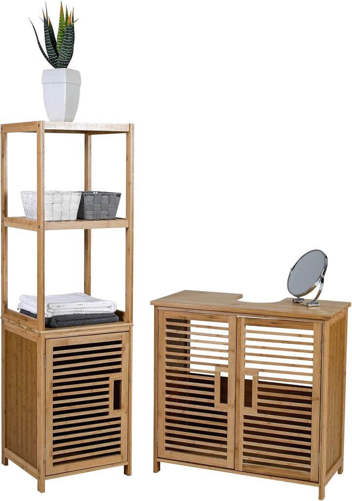 axentia Waschbeckenunterschrank, ca. 60 x 58 x 30 cm