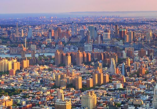 murando - Wandbilder XXL New York 90x30 cm 1 tlg - Wand Deko Vlies Leinwand Bilder Gross Wanddeko Wo
