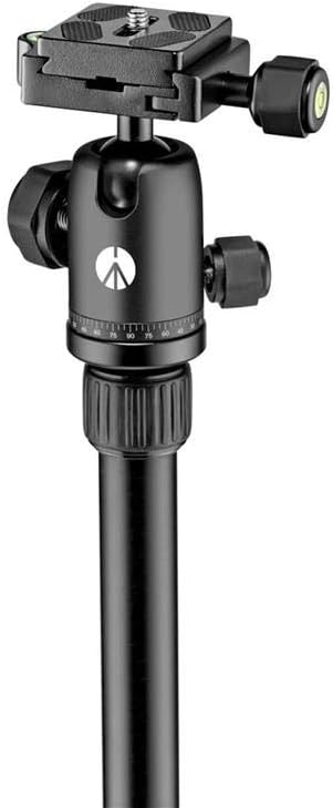 Manfrotto Element Traveller Aluminium Kit, Schwarz Schwarz 143 cm Alu klein Single, Schwarz 143 cm A