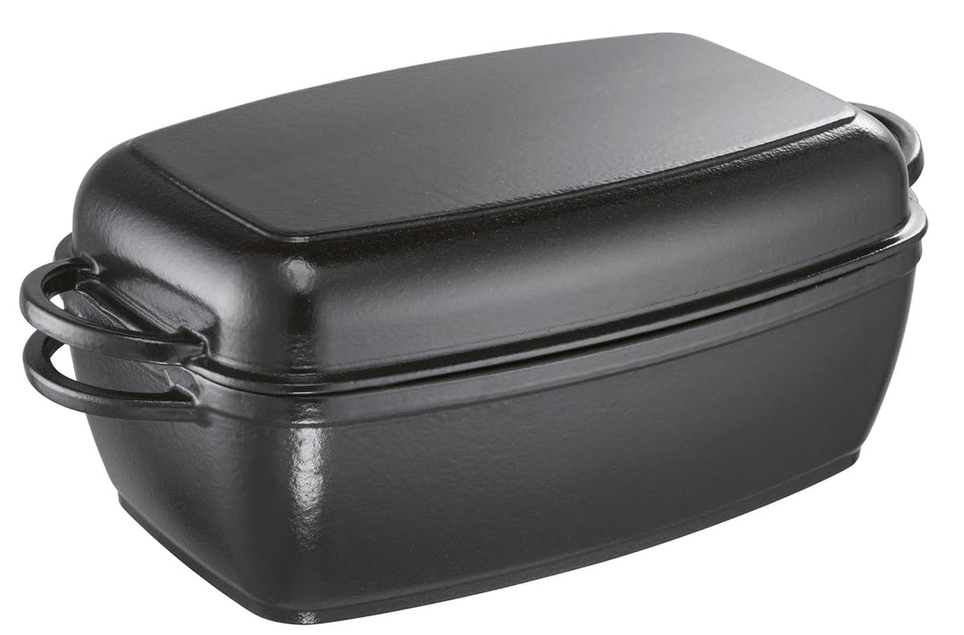 Schulte-Ufer 1664-32 r Multi-Bräter Rustika 32 cm (schwarz), Schwarz