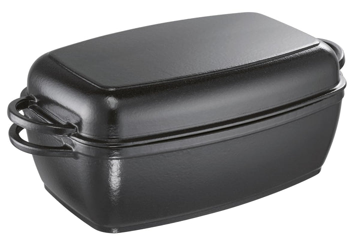 Schulte-Ufer 1664-32 r Multi-Bräter Rustika 32 cm (schwarz), Schwarz