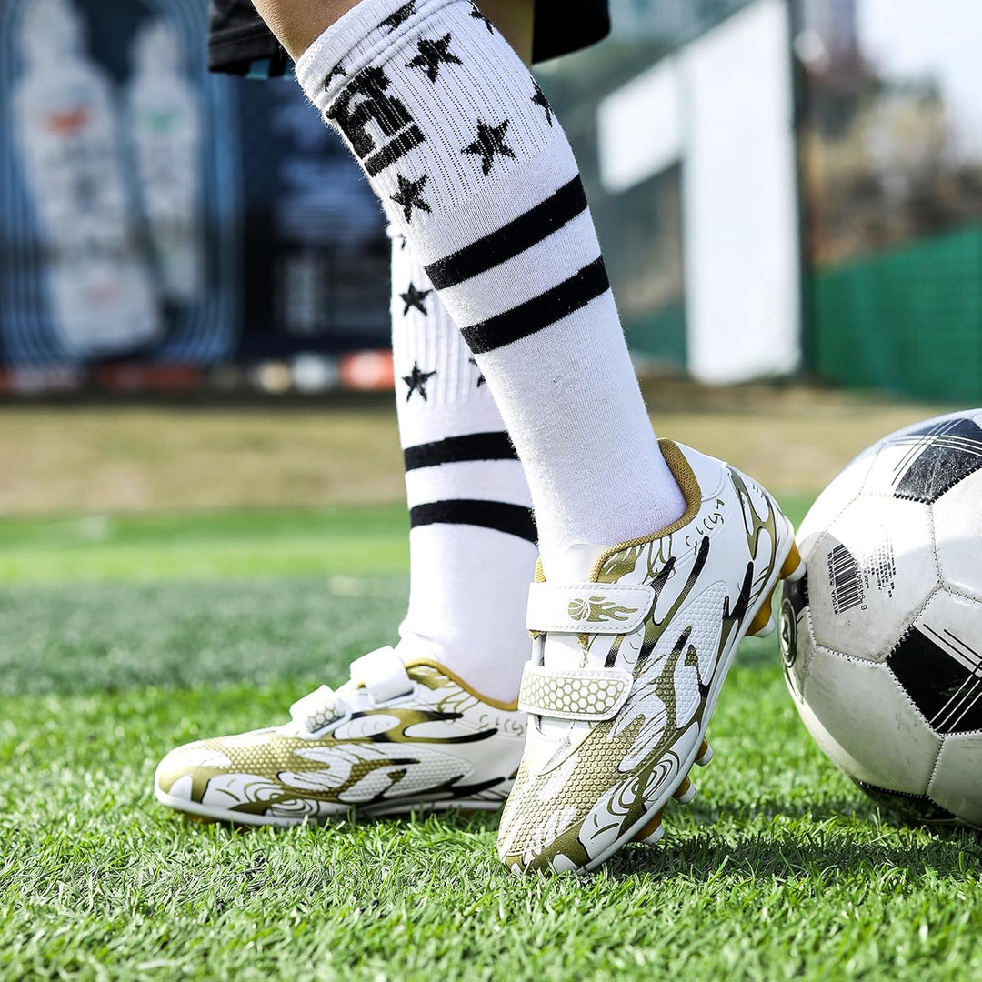 Unitysow Fussballschuhe Jungen Professionelle Fussballschuhe Kinder Athletics Trainingsschuhe Sports