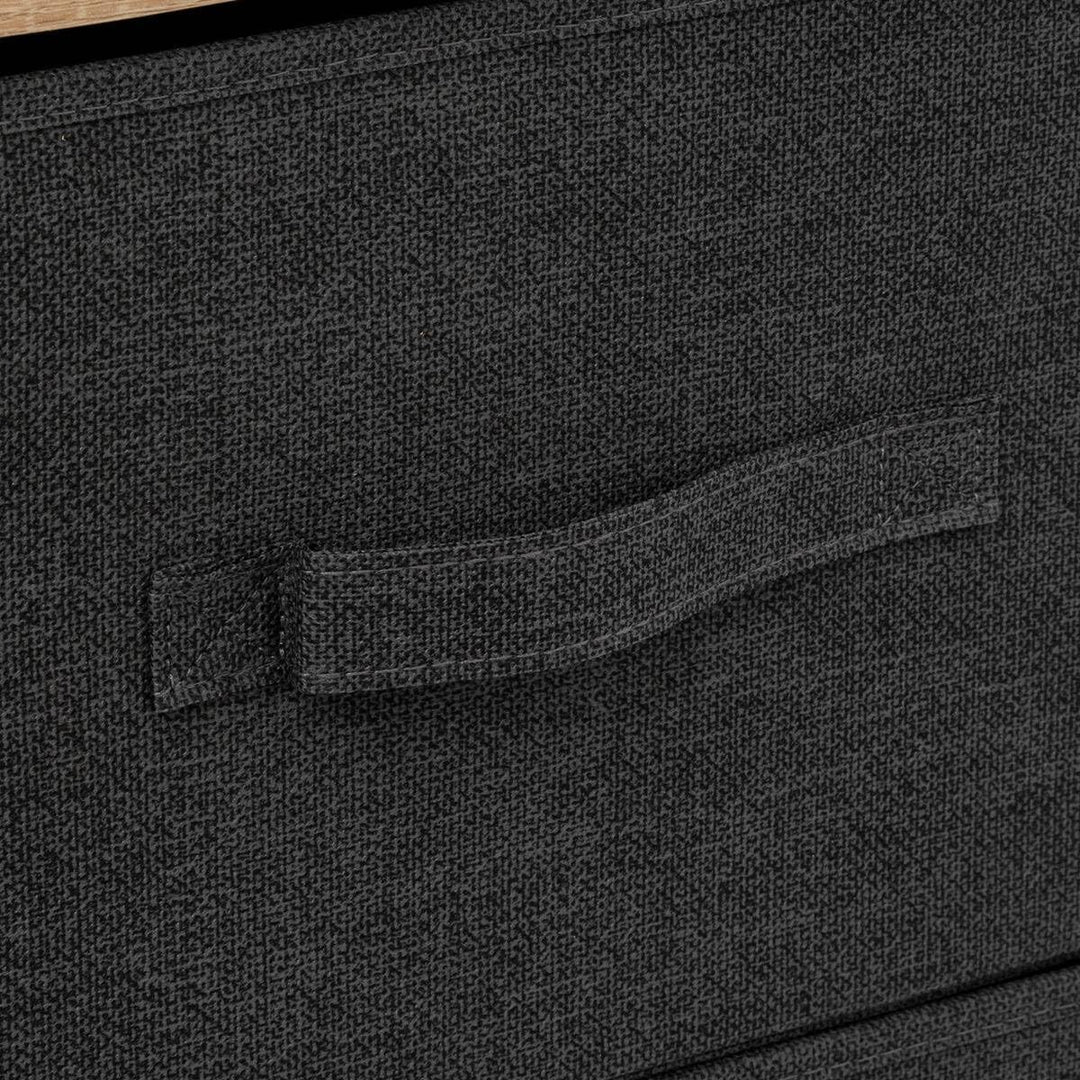 5five - hohe aufbewahrung 5 schubladen dunkelgrau tissa