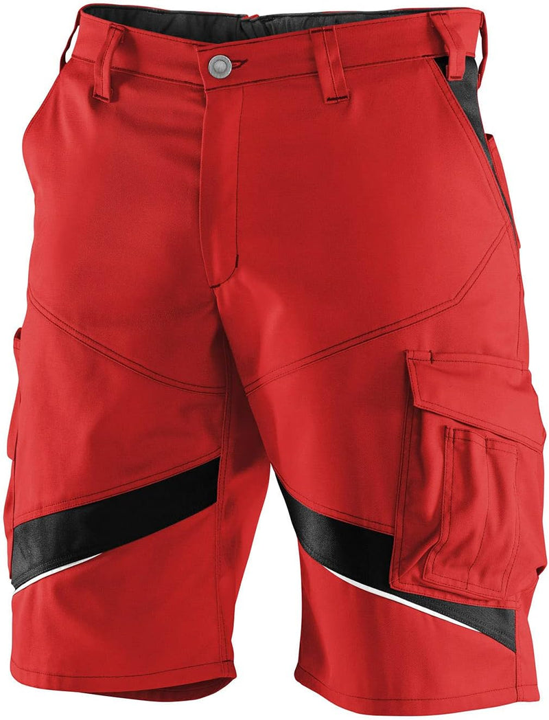 KÜBLER Workwear KÜBLER ACTIVIQ Arbeitsshorts rot, Grösse 54, Herren-Arbeitsshorts aus Mischgewebe, l