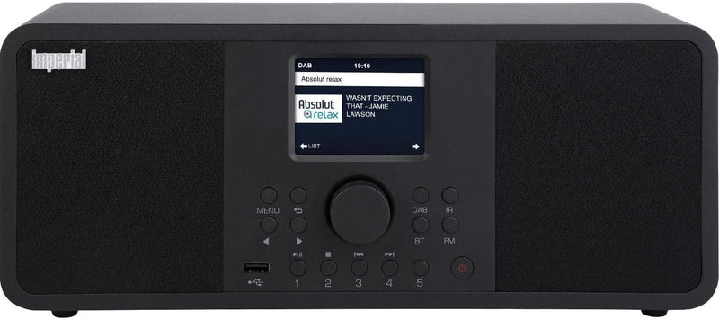 Imperial DABMAN i205 (Stereolautsprecher, DAB+/DAB/UKW/Internetradio, Spotify Connect, USB, WLAN), F