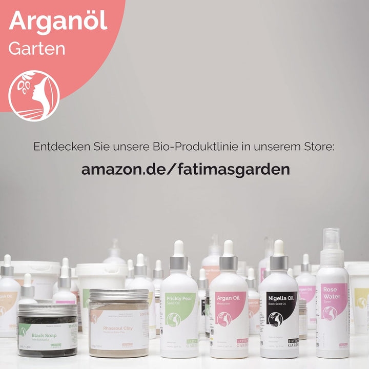 Fatima's Garden Arganöl - Bio-Feuchtigkeitscreme für Haut & Haar, 150ml reines Arganöl 150 ml (1er P