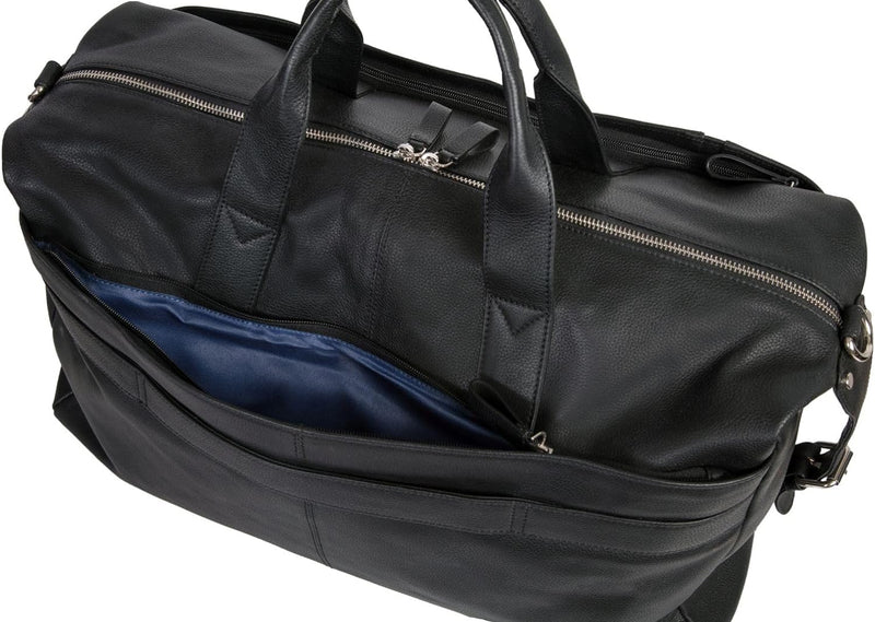 Alassio 47033 - Weekender Toro, Reisetasche für Damen und Herren aus Echtleder, Multifunktion Umhäng