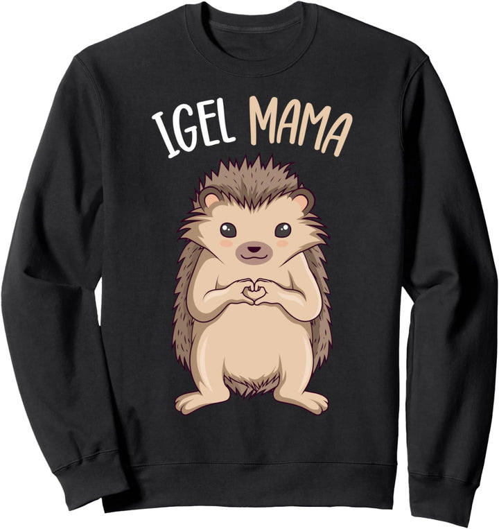 Igel Mama Mutter Damen Muttertag Sweatshirt
