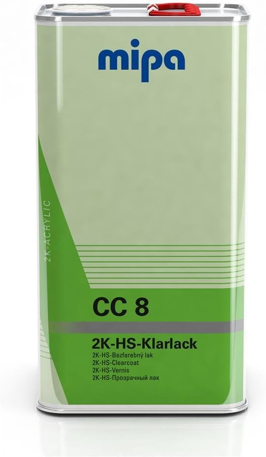 MIPA CC8 2K HS Klarlack VOC für Lufttrocknung, 5Ltr.