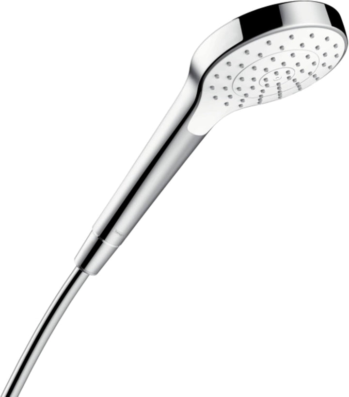 hansgrohe Croma Select S Duschkopf, Weiss/Chrom Weiss/Chrom 1 Strahlart, Weiss/Chrom 1 Strahlart