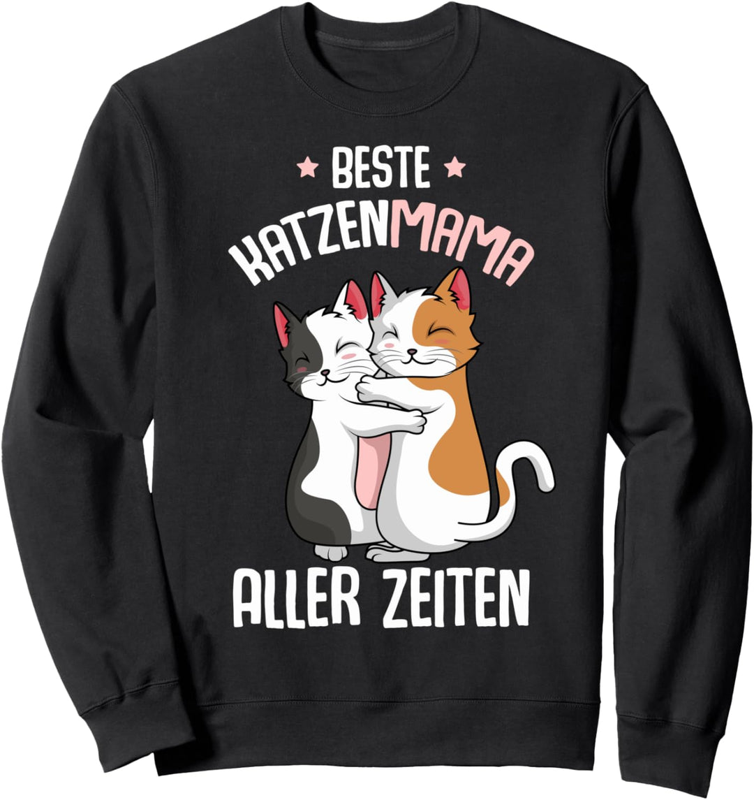 Beste Katzenmama aller Zeiten Katzen Mama Katze Sweatshirt