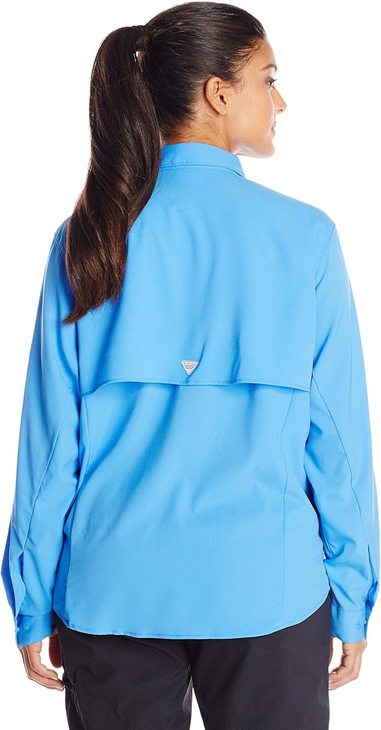 Columbia Damen Women’s PFG Tamiami™ Ii Long Sleeve Shirt Tamiami II Langarmshirt (1er Pack) L Blau,