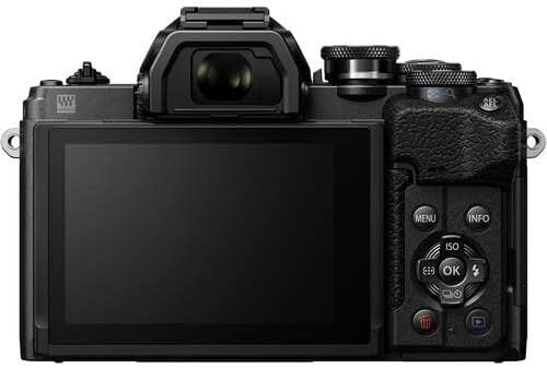 Olympus OM-D E-M10 Mark IV Micro-Four-Thirds-Systemkamera-Kit, 20 MP Sensor, 5-Achsen-Bildstabilisat