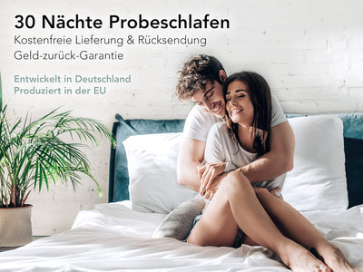XDREAM Pure | Orthopädische 7-Zonen Kaltschaummatratze mit Öko-Tex Zertifikat | Rollmatratze | Made