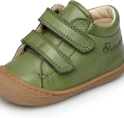 Naturino Cocoon-Lauflernschuhe aus Nappaleder, grün 20