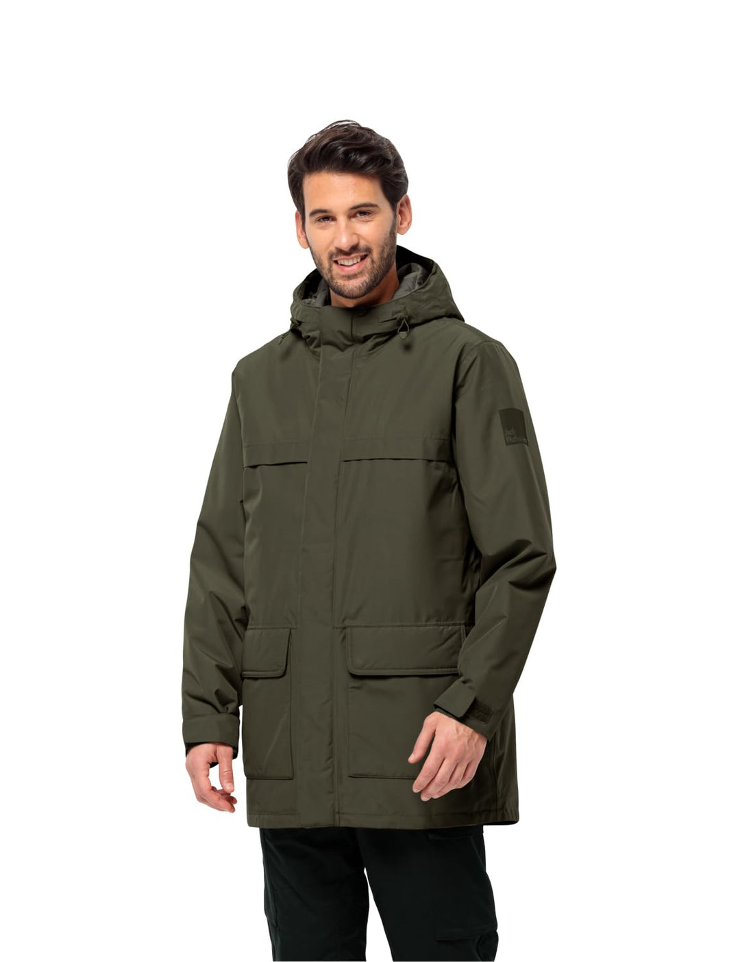 Jack Wolfskin Herren Winterlager Parka M Parka XL island moss, XL island moss