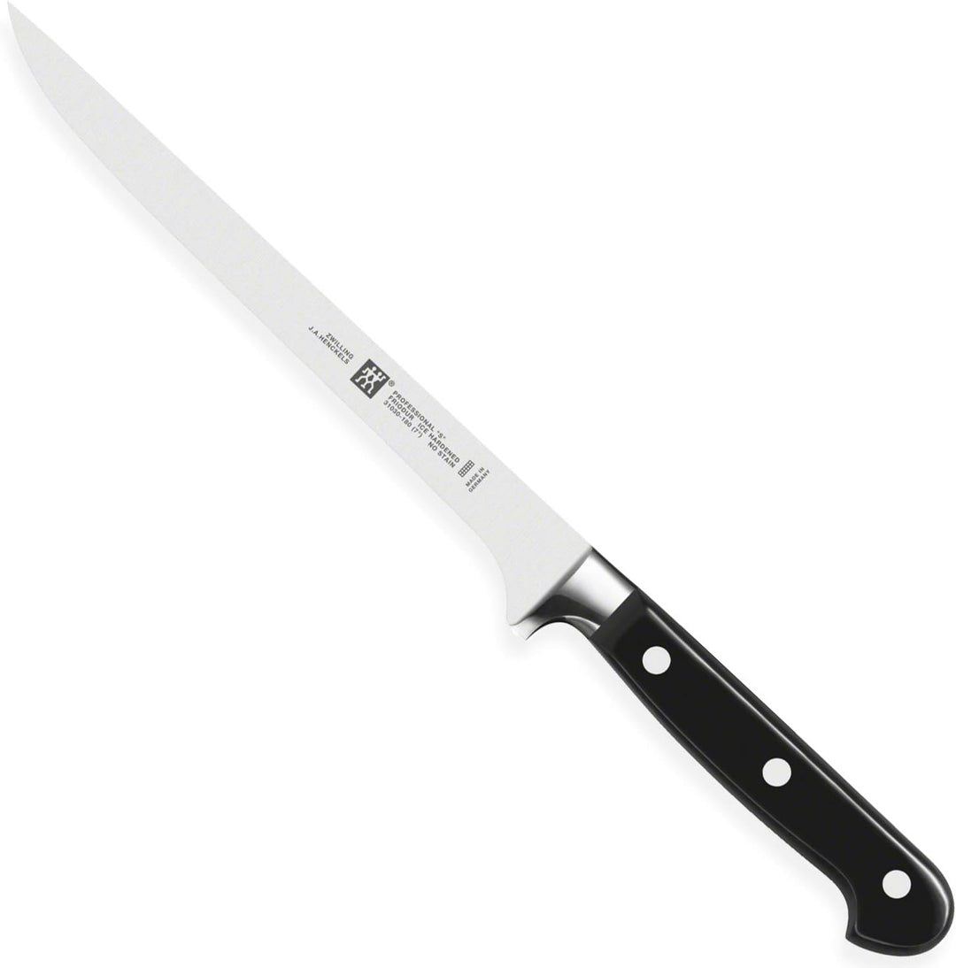 Zwilling 1001510 Filiermesser, Klingenlänge: 18 cm, Schmales Klingenblatt, Rostfreier Spezialstahl/K