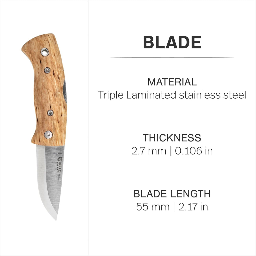 Helle Unisex – Erwachsene Messer, Mehrfarbig, Uni