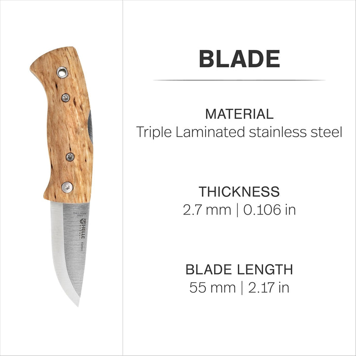 Helle Unisex – Erwachsene Messer, Mehrfarbig, Uni