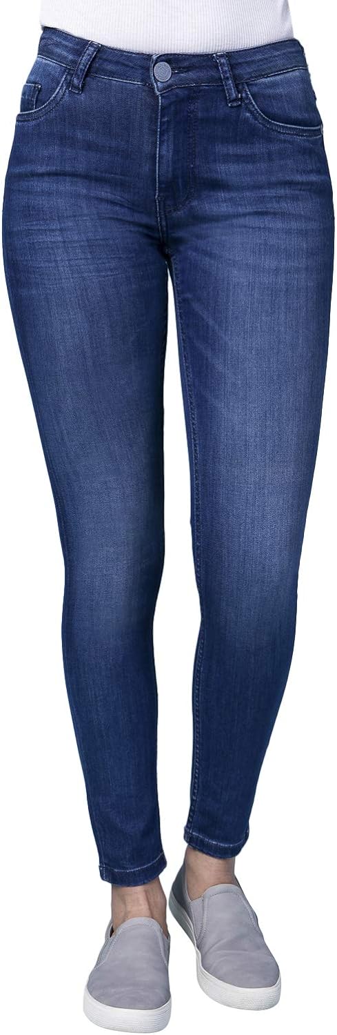 Blue Fire Co Lara 001 - Skinny BFINE, Blue Used 27/30 - Damen