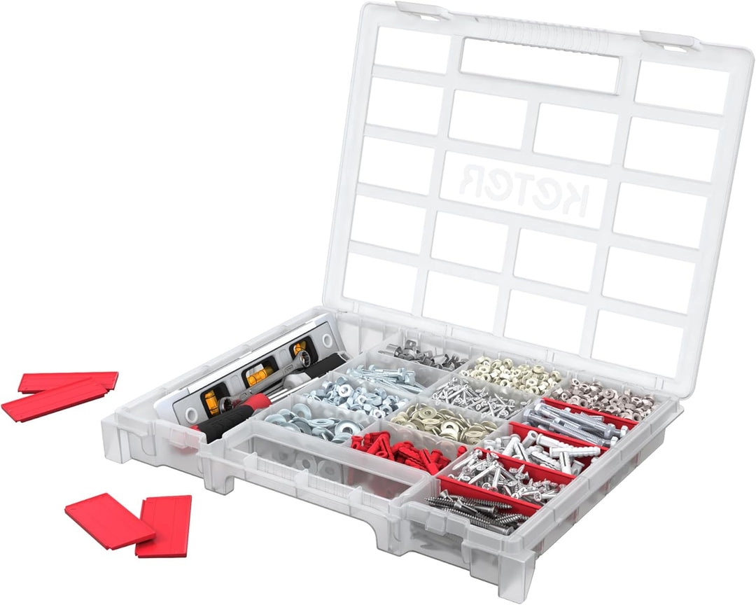Keter Stack & Roll Heavy Duty DIY 3 Organizer Werkzeug Aufbewahrungs-Set DIY 3 Organizer Werkzeug Au
