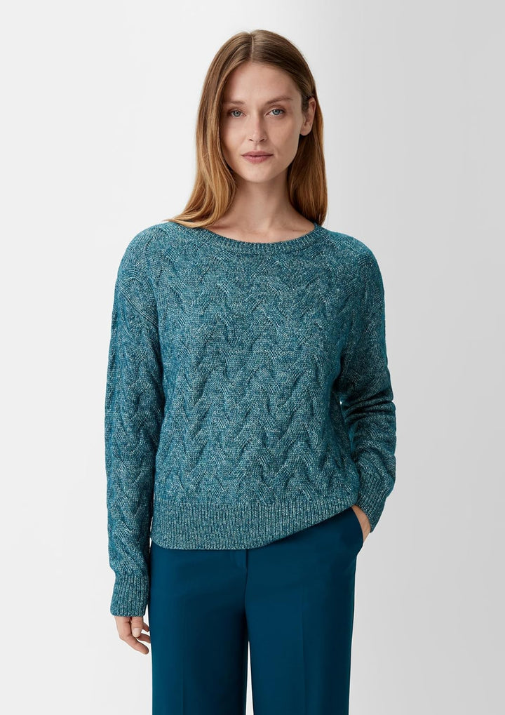 Comma Damen 2136697 Pullover L 6904, L 6904