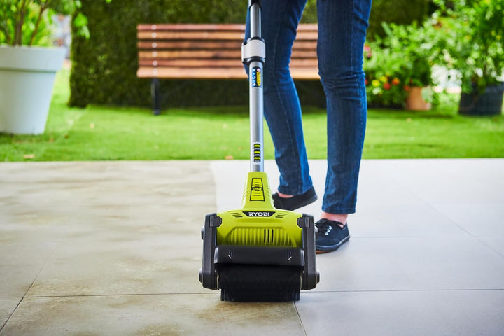RYOBI 18 V ONE+ Akku-Oberflächenreiniger RY18PCB-0, mit Universalbürste, ohne Akku und Ladegerät Akk