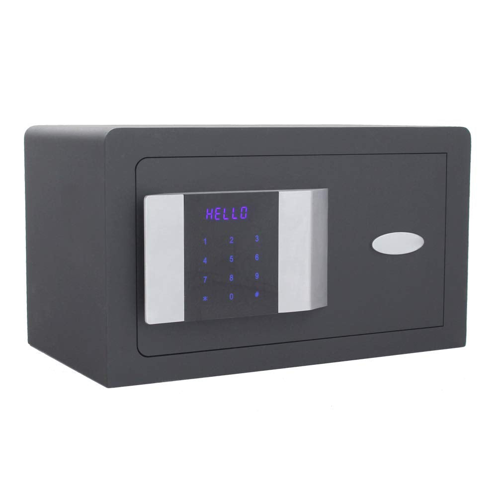 Profirst Möbeltresor Hestia 200 Elektronikschloss mit LED Beleuchtung, Hoteltresor inklusive Montage