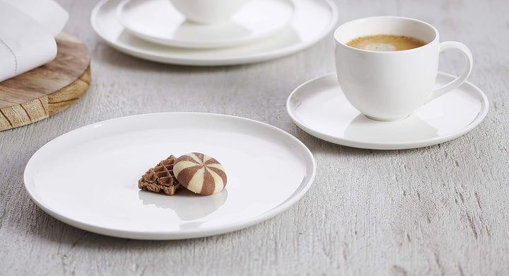 Ritzenhoff & Breker Kaffeeservice Skagen, 18-teilig & 52404 Müslischale, Weiss Bundle mit Müslischal