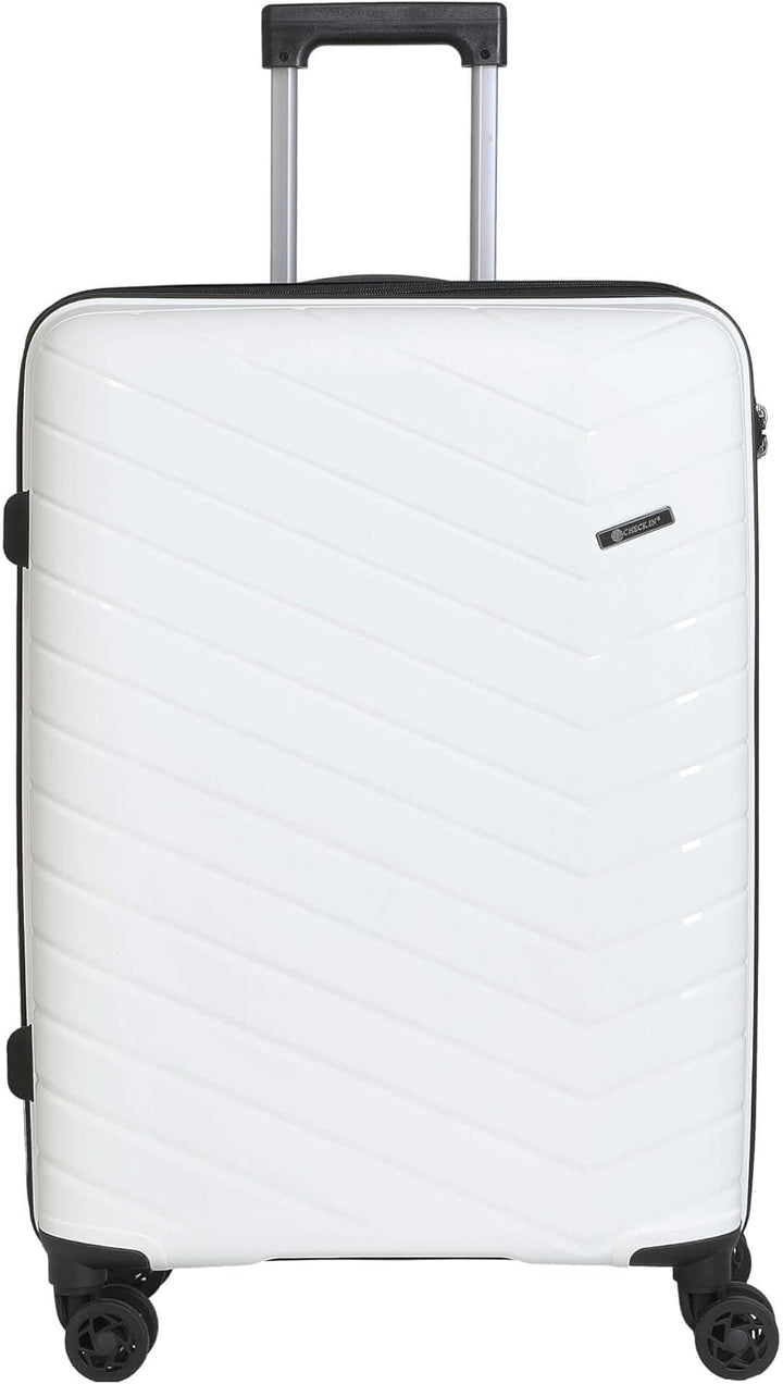 CHECK.IN Orlando - 4-Rollen-Trolley 67 cm weiss, Weiss