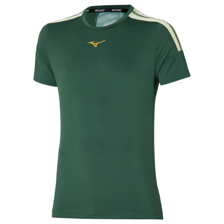 Mizuno Herren Shadow Tee T-Shirt M Pineneedle, M Pineneedle