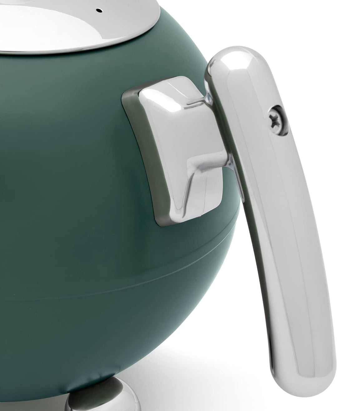 Bredemeijer - Teekanne Duet Bella Ronde 1,2L Emerald Green 1200ml Grün, 1200ml Grün