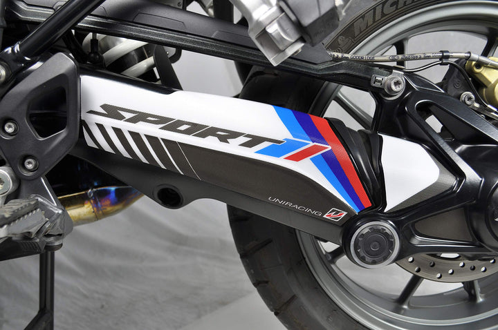 Uniracing Schwinge Dekoration Schutz Aufkleber Kit K47949 BMW 13, R1200GS ADV. LC '14-'18, R1250GS-A