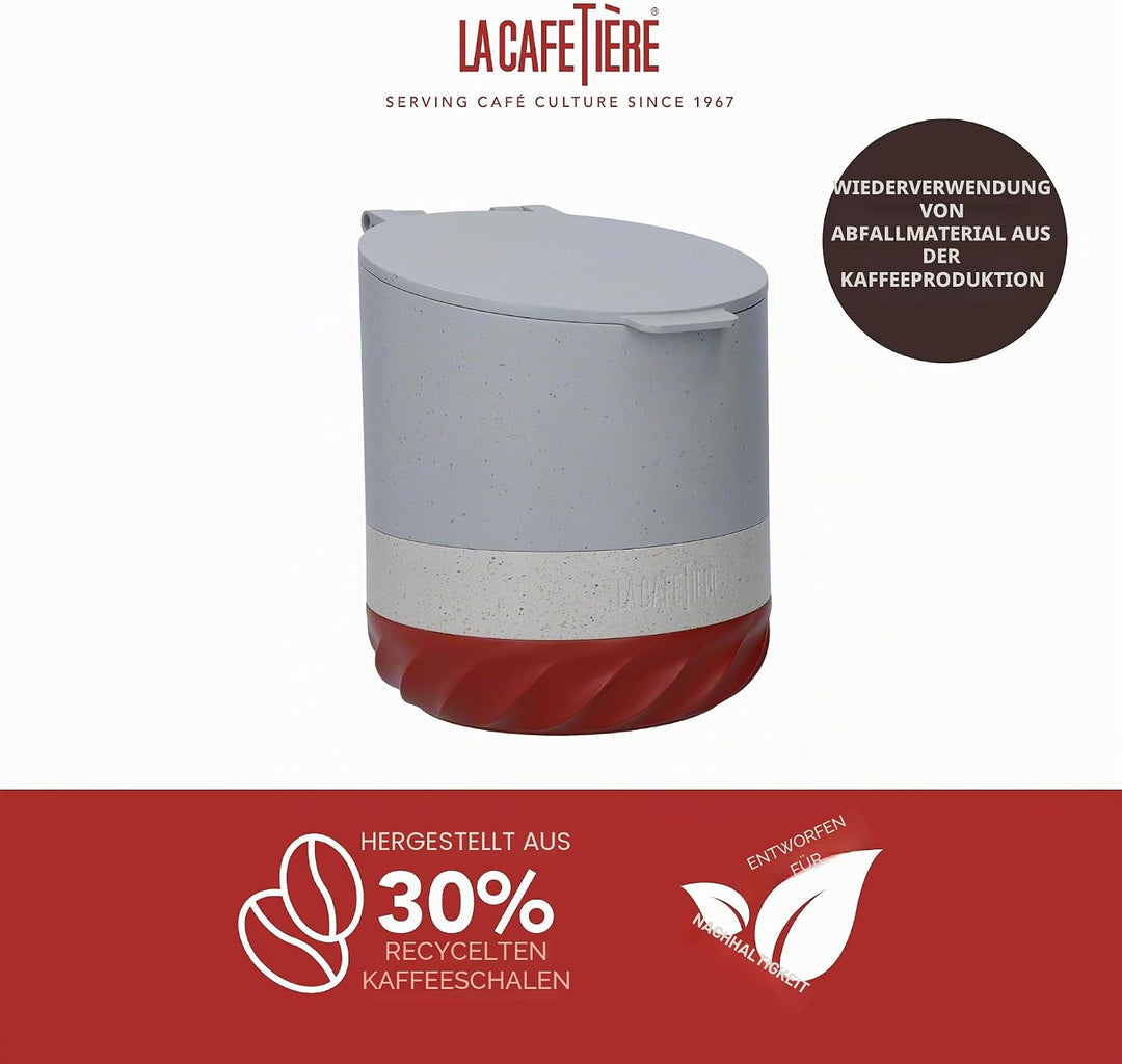 La Cafetière Renew Composter and Coffee Knockbox, 75ml Espresso Dump Bin für Kaffeesatz mit Abnehmba