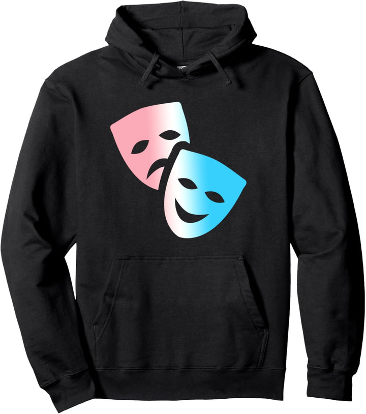 Theater Trans Subtle Transgender Theater Schauspieler LGBTQ Trans Pullover Hoodie