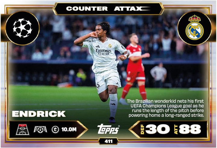 Topps UCC Match Attax 2025/26 - Mega Tin - Spartans - enthält 45 Match Attax Karten plus 3 exklusive