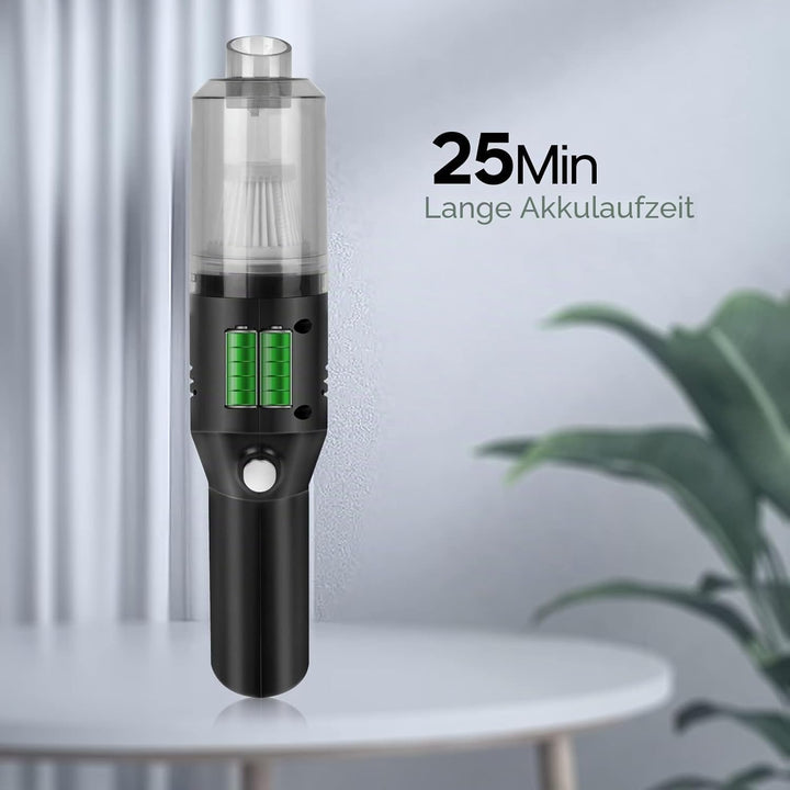 Handstaubsauger Akku Handstaubsauger Auto,USB aufladbar Tragbar Leicht Mini Staubsauger,Auto-Staubsa