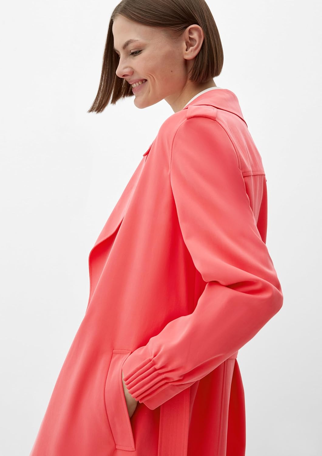 s.Oliver Trenchcoat aus Viskosemix 42 4515_pink, 42 4515_pink