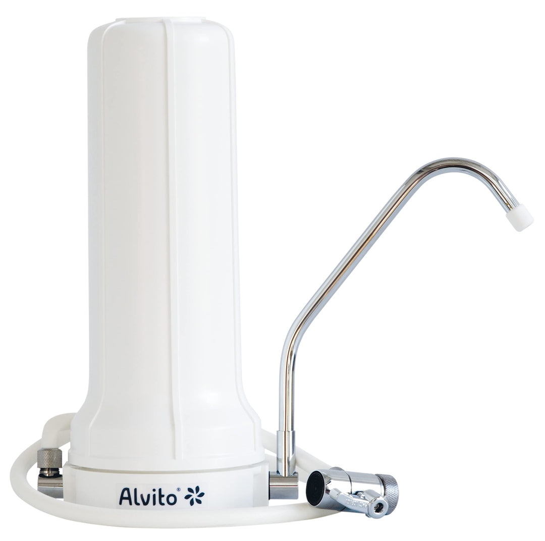 Alvito AuftischFilter Basic Wasserfilter, PP, Weiss, normal