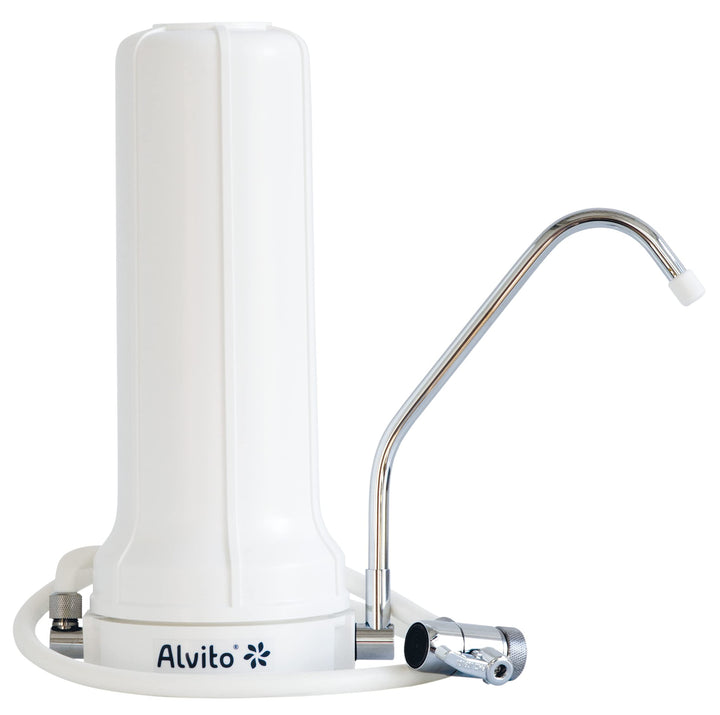 Alvito AuftischFilter Basic Wasserfilter, PP, Weiss, normal