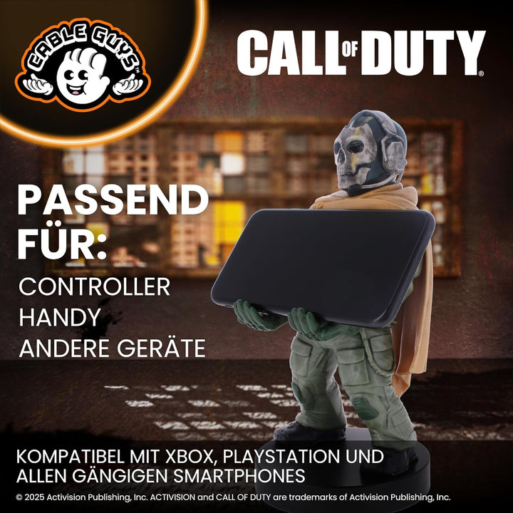 Cableguys Call of Duty Ghost Warzone Controller Halter & Handy Ständer - Gaming Zubehör für Schreibt