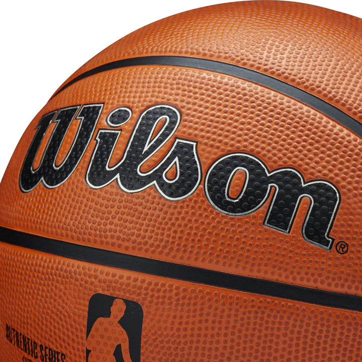 Wilson Unisex-Adult NBA Authentic Series Outdoor Basketball Braun 6 Single, Braun 6 Single