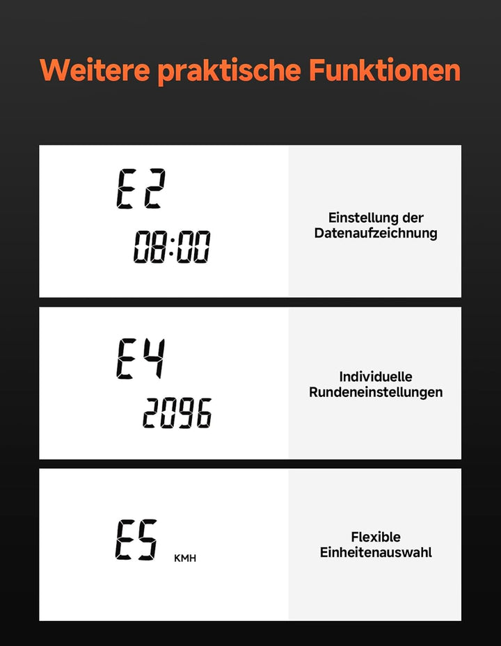 iGPSPORT BSC100S Fahrradcomputer Kabellos, 2.6'' Display Fahrradtacho Kabellos, IPX7 Wasserdicht 40H