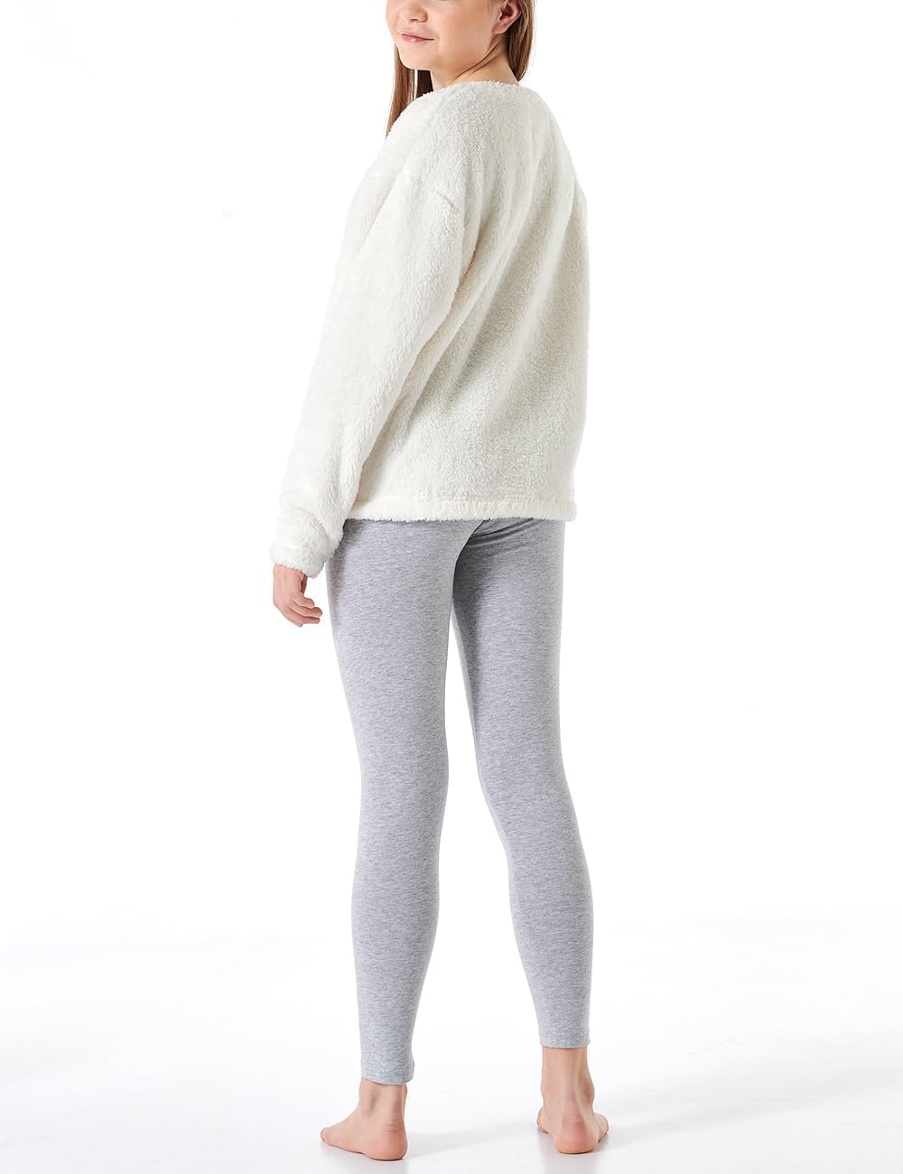 Schiesser Mädchen Pyjamaset 152 Off-white_179984, 152 Off-white_179984