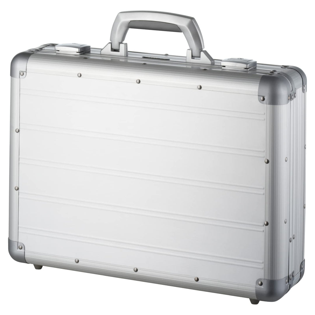Attaché Laptopkoffer Venture, ca. 33,5 x 45,5 x 13,5 cm Silber, Silber